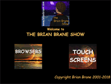 Tablet Screenshot of brianbrane.com